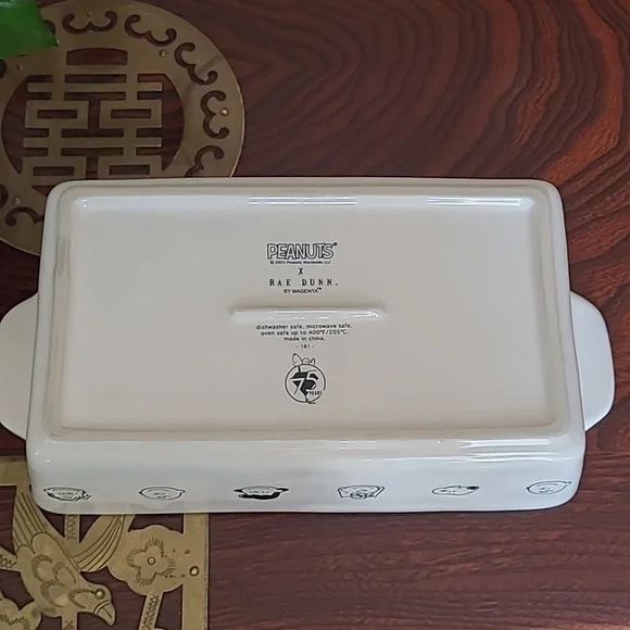 💛Rae Dunn PeanutsLoaf Baking Dish